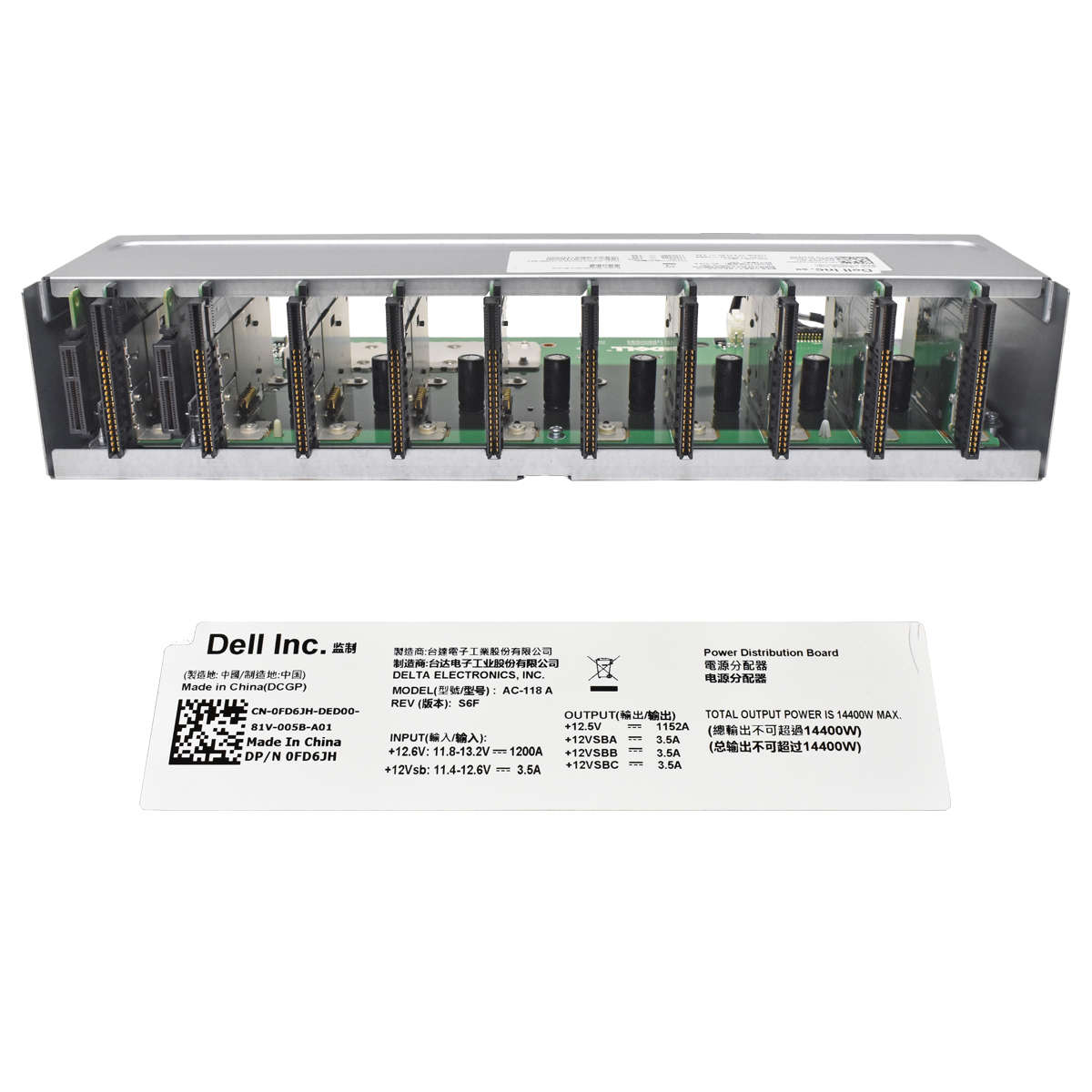 Dell-EMC-DSS-9000-Backplane-für-Netzteile-PWS-0FD6-004.jpg Dell EMC DSS 9000 Backplane für Netzteile PWS 0FD6JH AC-118 A