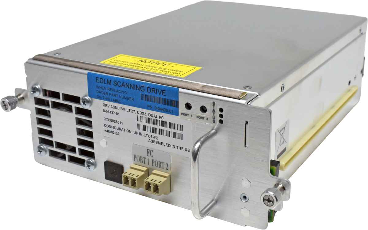 Quantum LSC6K-AEDL-B7AA 9-04498-01 8-01437-01 LTO-7 FH FC 8G LC Duplex Tape Drive for I600 AEL6000 NEW NEU
