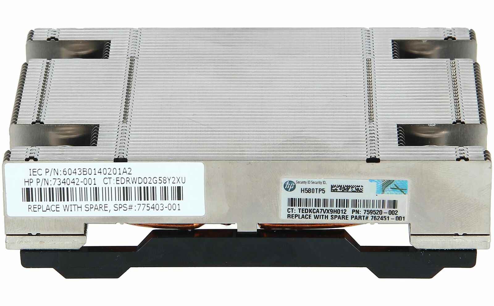 HP CPU Heatsink / Kühler 734042-001 ProLiant DL360 G9 HP CPU Heatsink / Kühler 734042-001 ProLiant DL360 G9