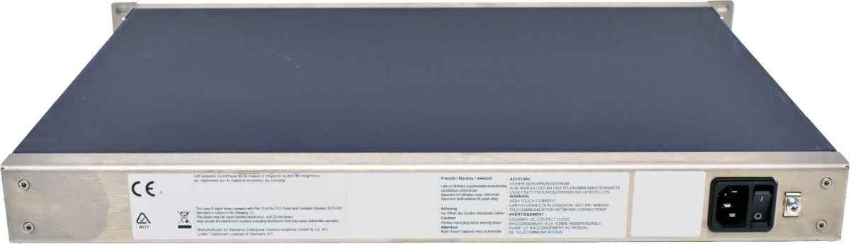 Siemens HIPath Access SLC S30807-U6648-X120 24-Port Unify OpenScape Access SLO S30807-U6648-X110 24-Port