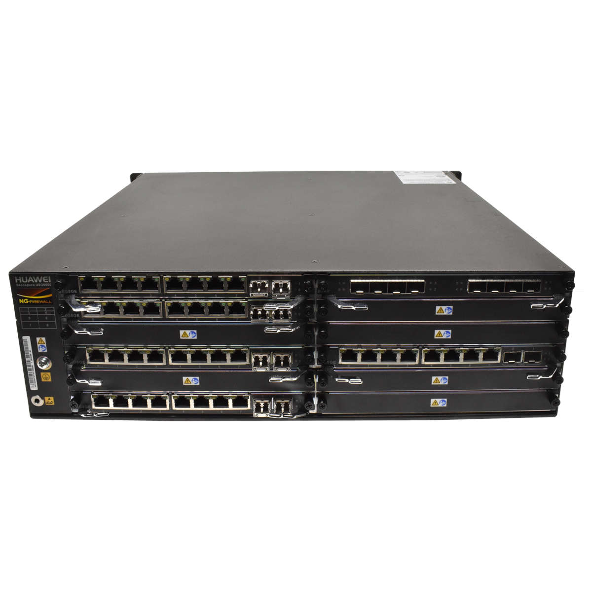 Huawei-Secospace-USG6680-5x-2xG8GE-1x-GEF-2x-PAL-1-002.jpg Huawei Secospace USG6680 5x 2xG8GE 1x GEF 2x PAL 1x SPUA 1xSPUB Managed RackEars