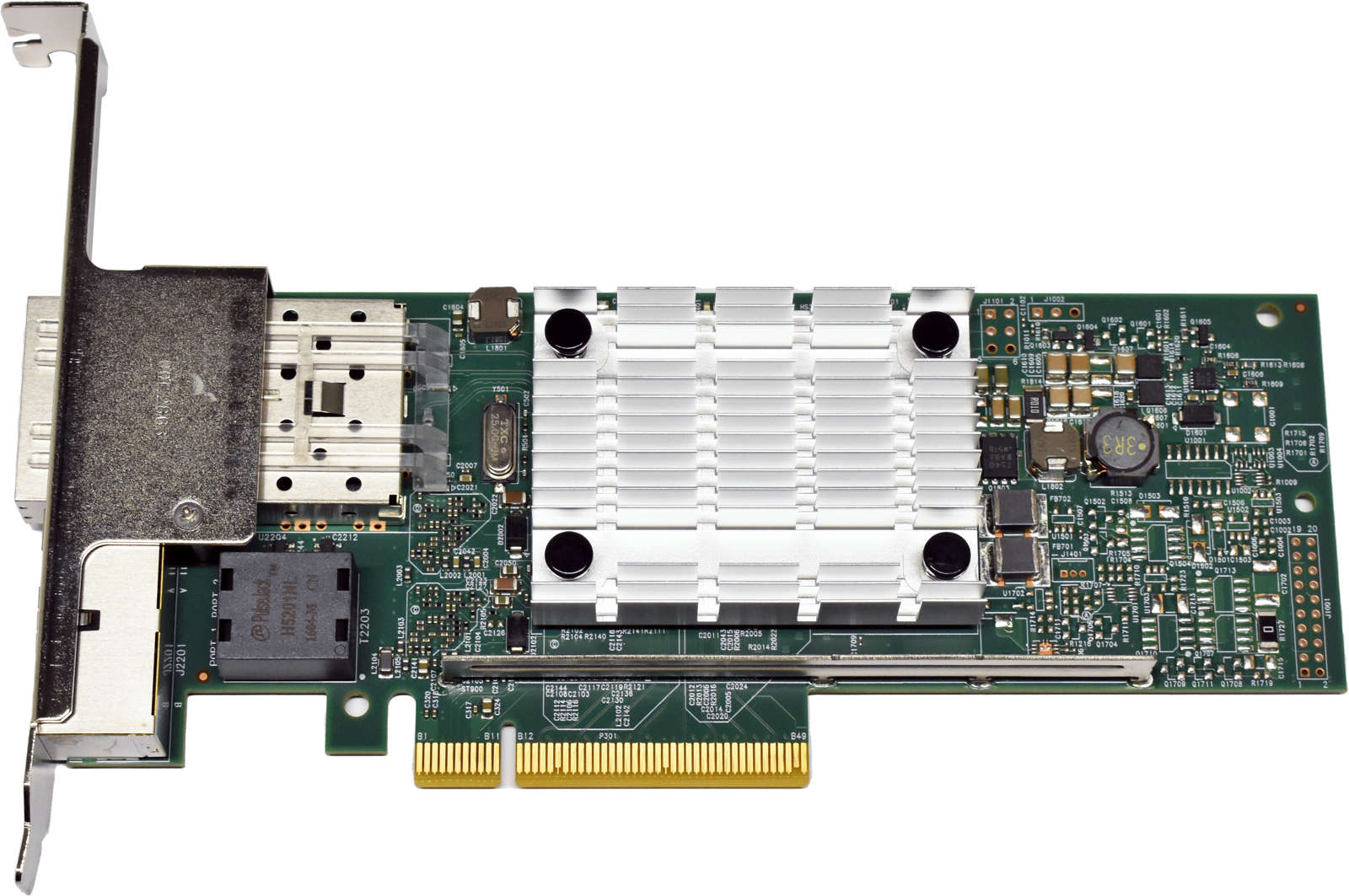 IBM-Netzwerk-Karte-10Gb-SFP-1Gb-Ethernet-Adapter-P-003.jpg IBM Netzwerk Karte 10Gb SFP 1Gb Ethernet Adapter PCIe 4-Port 00E2719 FP