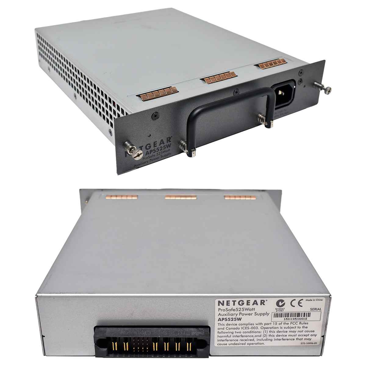 Netgear 525W Hot-Swap PSU Netzteil APS525W-10000S for GSM7228PS GSM7252PS Netgear 525W Hot-Swap PSU Netzteil APS525W-10000S for GSM7228PS GSM7252PS