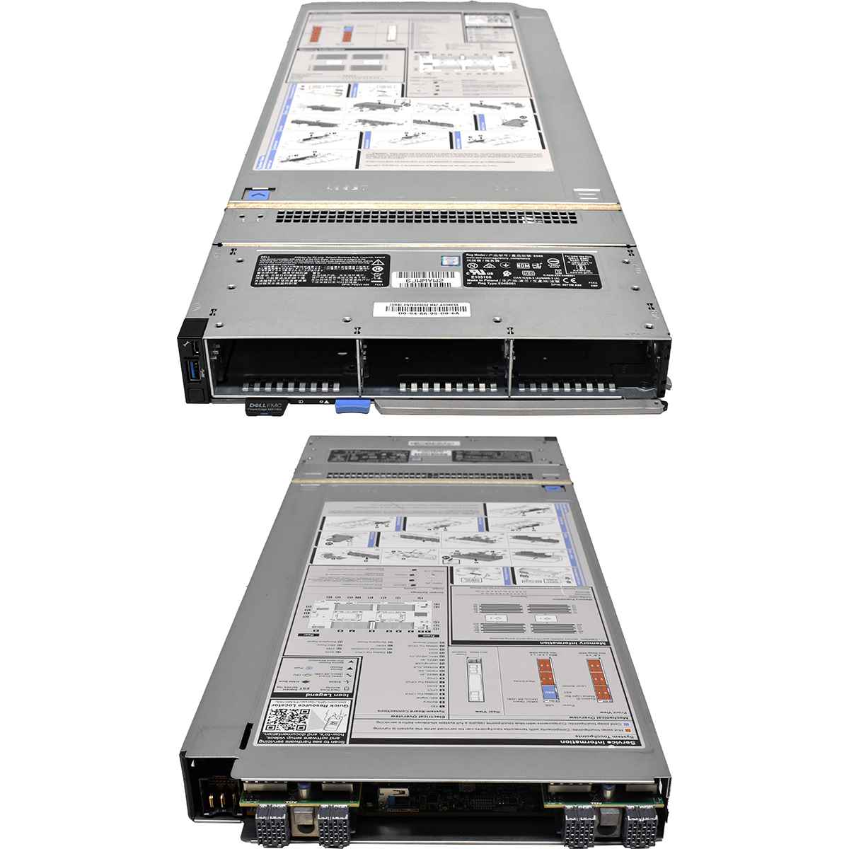 DELL PowerEdge MX740c Blade Server Chassis mit Mainboard PERC H730p MX QL41262 10/25GbE BOSS VG384 IDRAC DELL PowerEdge MX740c Blade Server Chassis mit Mainboard PERC HBA330 QL41262 10/25GbE BOSS VG384 IDRAC