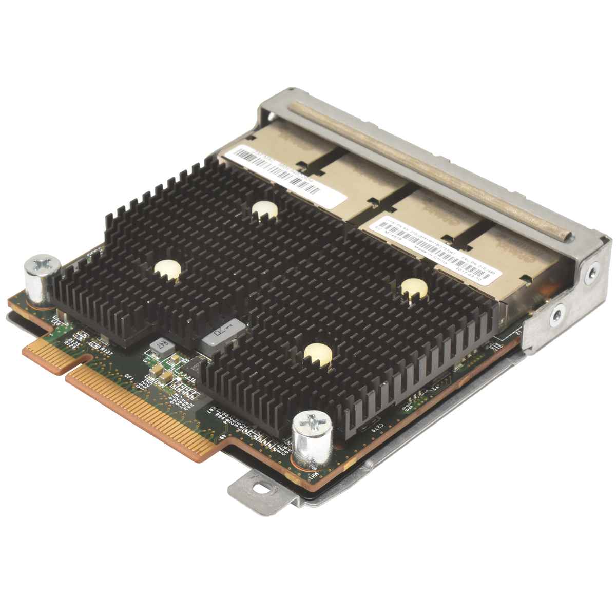 IBM Quad Port Gigabit Ethernet Edge Board 01EJ385 01EJ355 1GbE RJ-45 IBM 01EJ385 01EJ355 4Port 10/100/1000Base-T RJ-45 Edge Board FlashSystem V9000