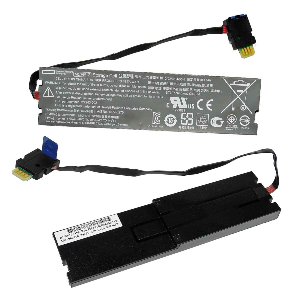 HP FBWC Battery HSTNS-BB01 727263-002 815984-001 for ProLiant BL460c Gen9 BL660c Gen9 HP FBWC Battery HSTNS-BB01 727263-002 815984-001 for ProLiant BL460c Gen9 BL660c Gen9