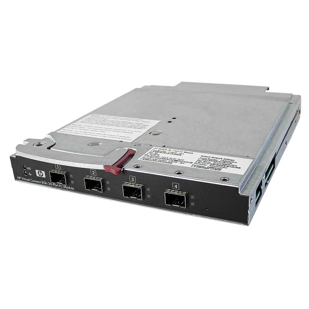 HP VC 8Gb 20-Port FC Switch Module BladeSystem c-Class + 4x 8Gb SFP+ 572216-001 HP VC 8Gb 20-Port FC Switch Module BladeSystem c-Class + 4x 8Gb SFP+ 572216-001