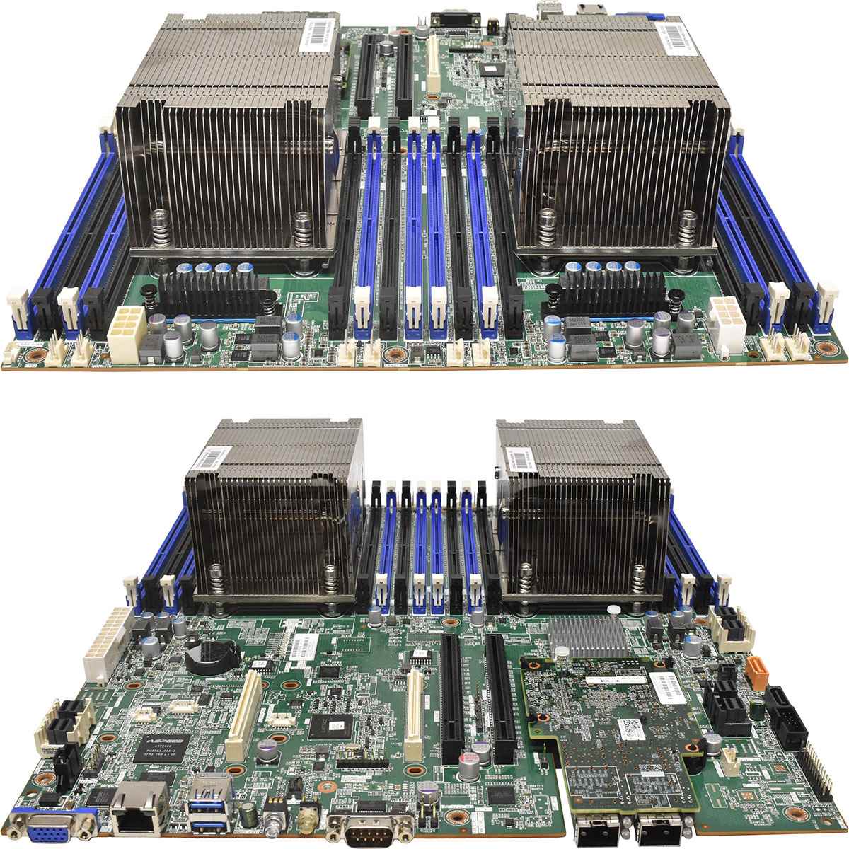 Lenovo E-ATX Mainboard 2x Heatsink 2x LGA-2011-3 RD452X B800G3-N 70SSR139GE