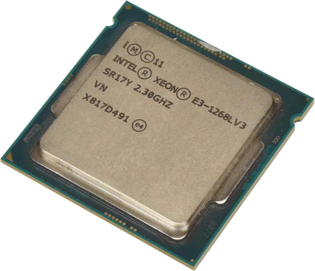 Intel Xeon Processor E3-1268L V3 8MB Cache 2.30GHz Quad Core SR17Y Intel Xeon Processor E3-1268L V3 8MB Cache 2.30GHz Quad Core SR17Y
