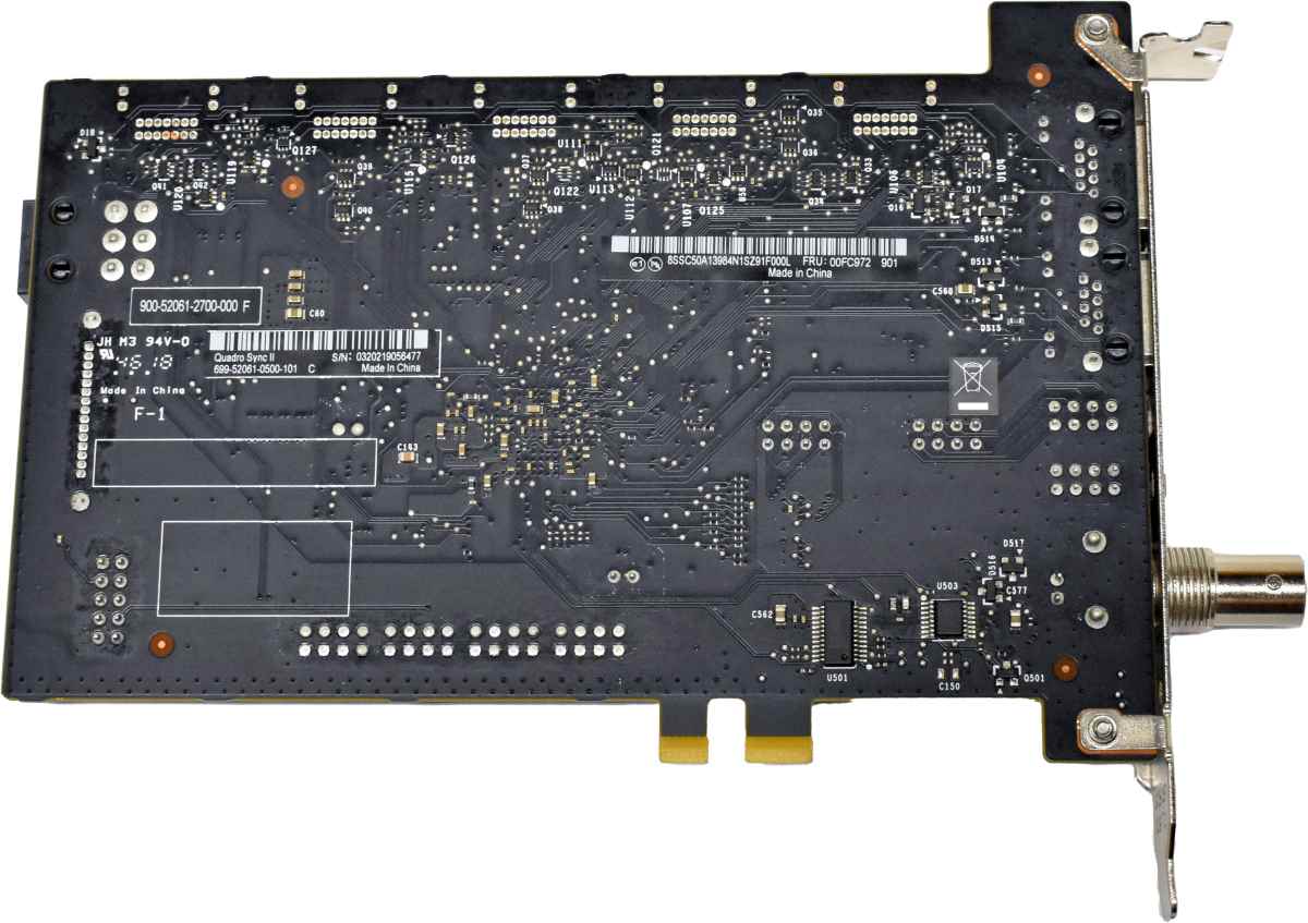 Nvidia Quadro Sync II Framlock Add-on Card for Pascal/Turing/Ampere 900-52061-2700-000