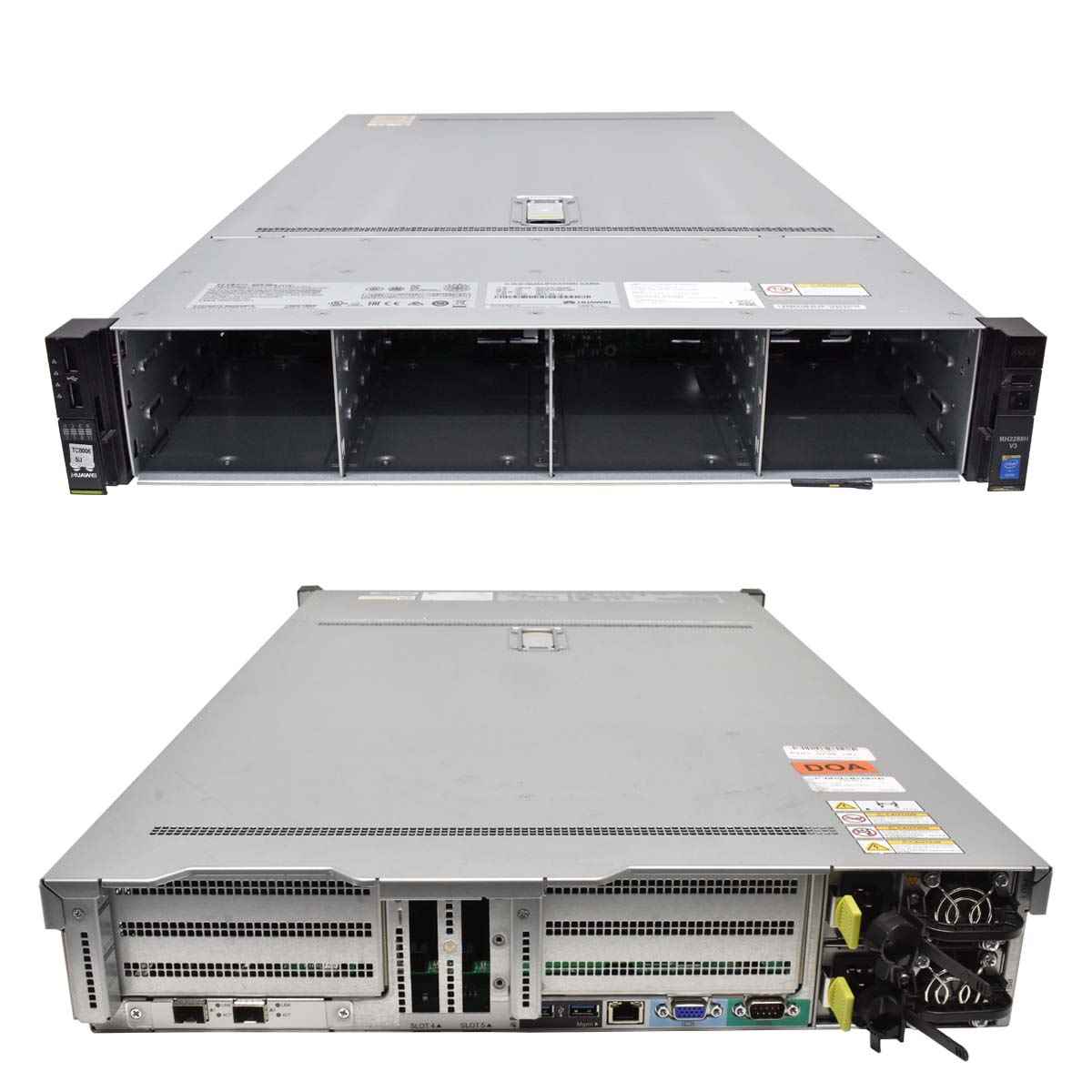 HUAWEI RH2288H V3 Server ohne CPU ohne RAM 2x Kühler 12x 3,5 LFF