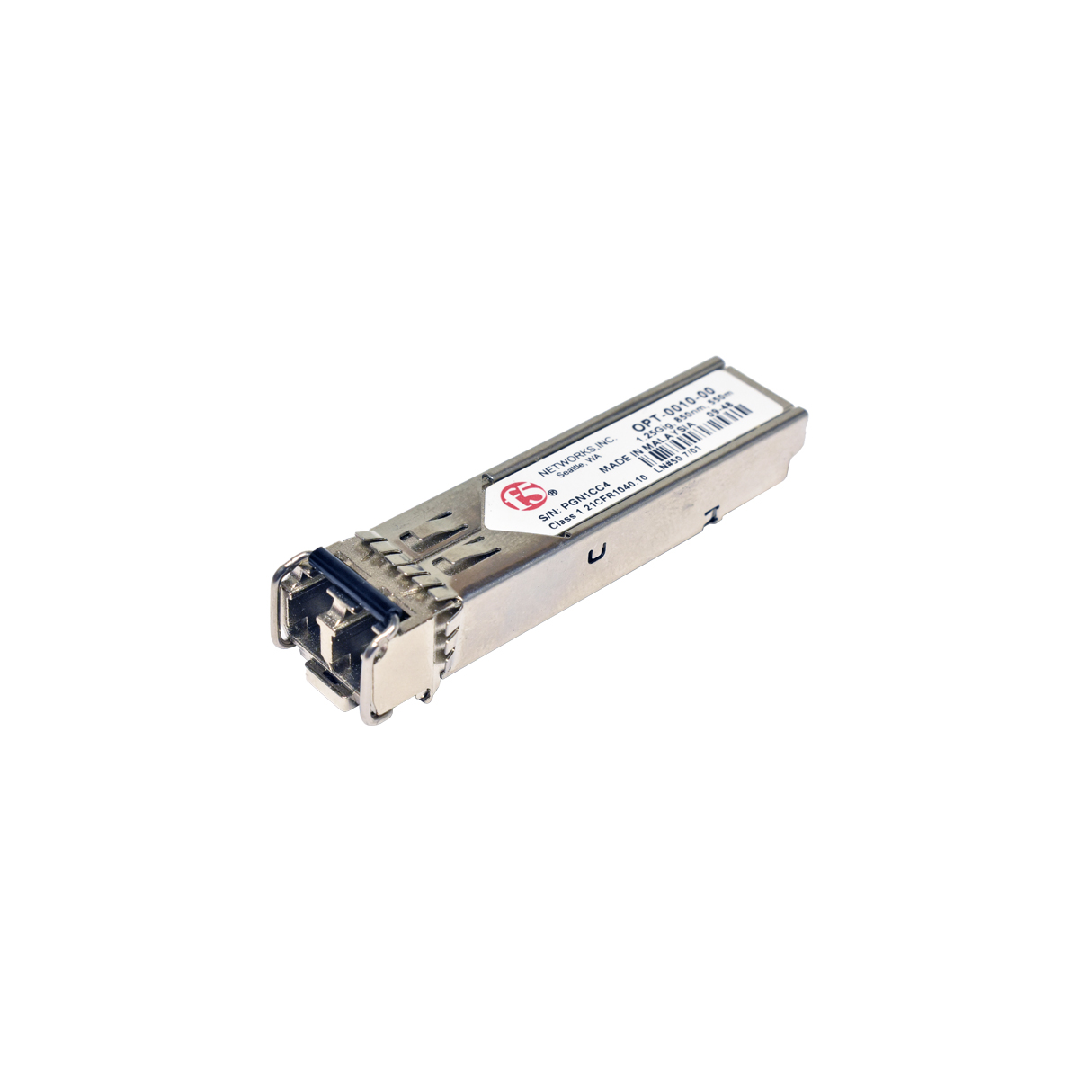 F5 Networks Original SFP 1000Base-SX 1.25Gb mini GBIC Transceiver OPT-0010-00 F5 Networks Original SFP 1000Base-SX 1.25Gb mini GBIC Transceiver OPT-0010-00