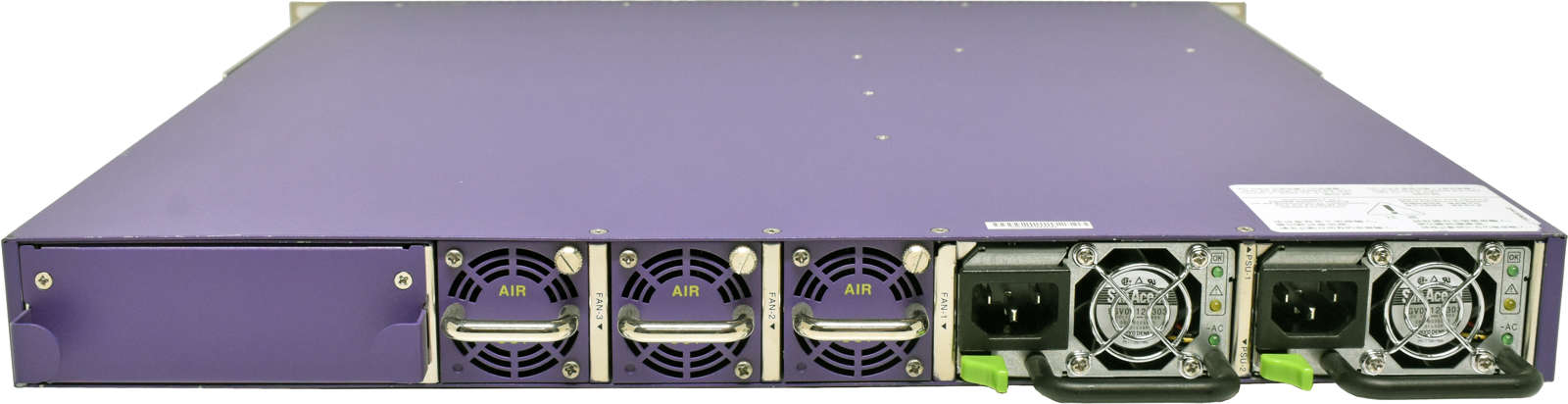 Extreme-Summit-X670V-48x-FB-17101-48-Port-SFP-10GE-002.jpg Extreme Summit X670V-48x-FB 17101 48-Port SFP+ 10GE Switch +Rack Ears