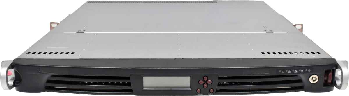 Supermicro CSE-813M 1U Rack Server X10SLM+-F E3-1231 v3 3.40GHz 16GB PC3 4Bay 3.5 Ohne HDD