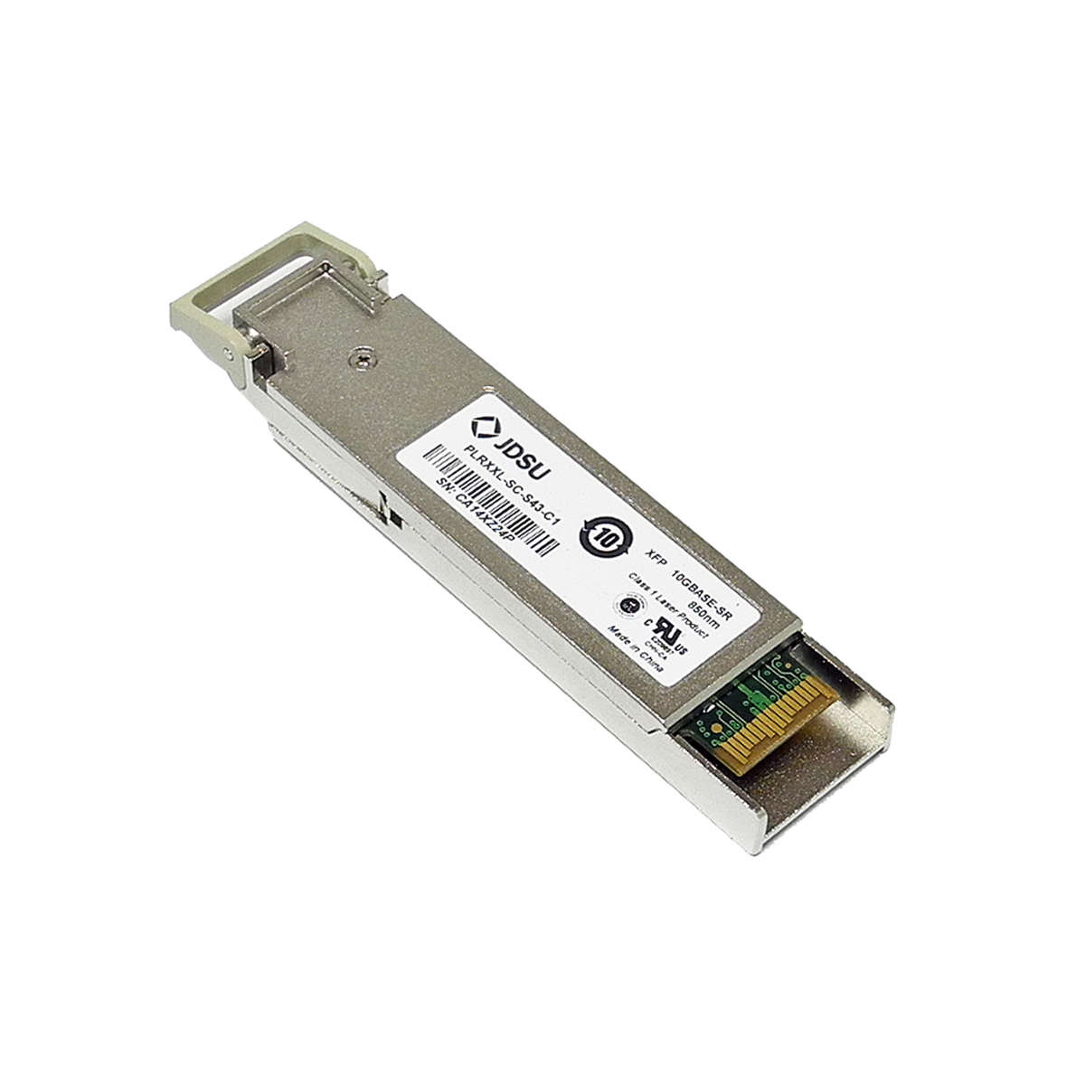 JDSU-PLRXXL-SC-S43-C1-10GBASE-SR-XFP-Transceiver-3-004.jpg JDSU PLRXXL-SC-S43-C1 10GBASE-SR XFP Transceiver 300m MMF 850nm