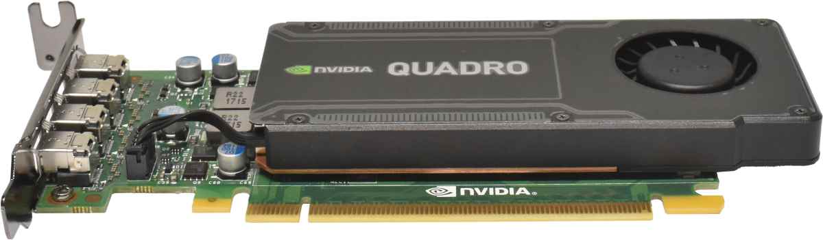 Dell NVidia Quadro K1200 05Y5J0 Grafikkarte 4GB GDDR5 4x mDP NEU