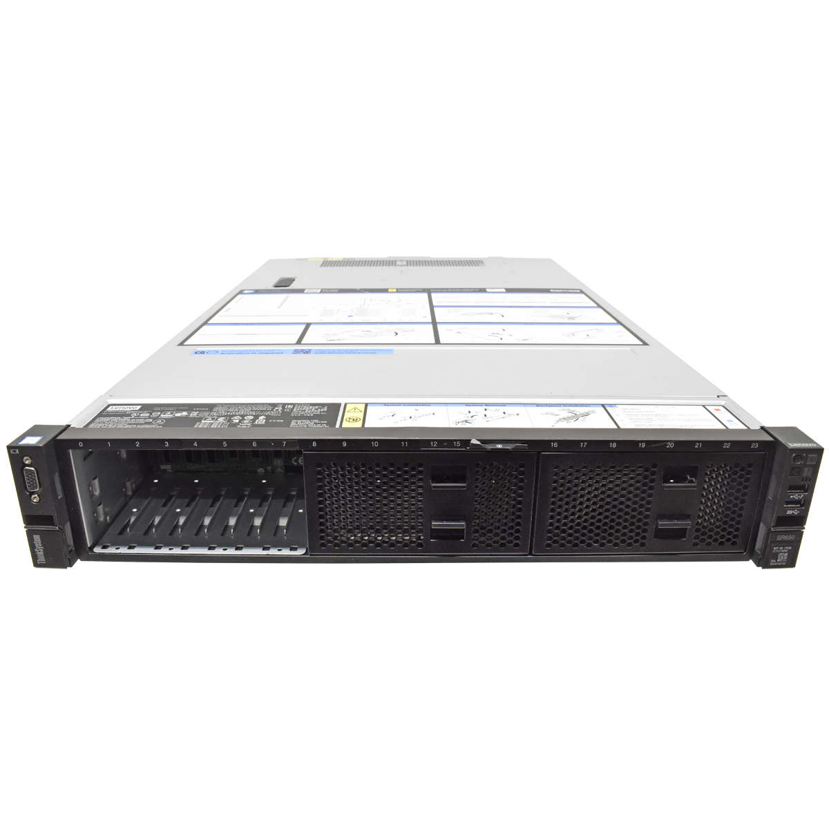Lenovo ThinkSystem SR650 ohne CPU 2xKühler 0GB PC4 RAM 930-8i 8x SFF 2,5"