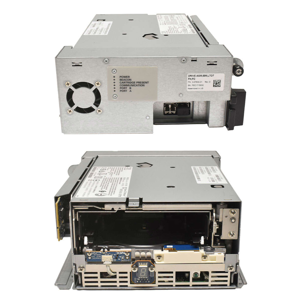 IBM LTO Ultrium 7 LTO-7 FH FC 6 / 15 TB SAS 8G Tape Drive 00VJ493