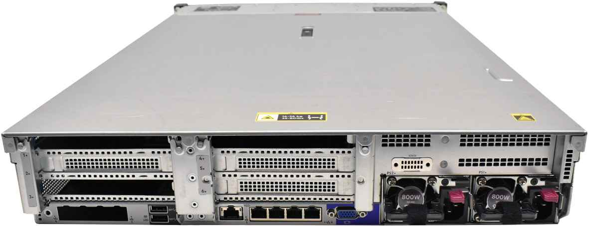 HP ProLiant DL380 G10 2U ohne CPU 1x Kühler 0 GB RAM PC4 10 Bay 2.5"  P408i-a + Expander iLO5