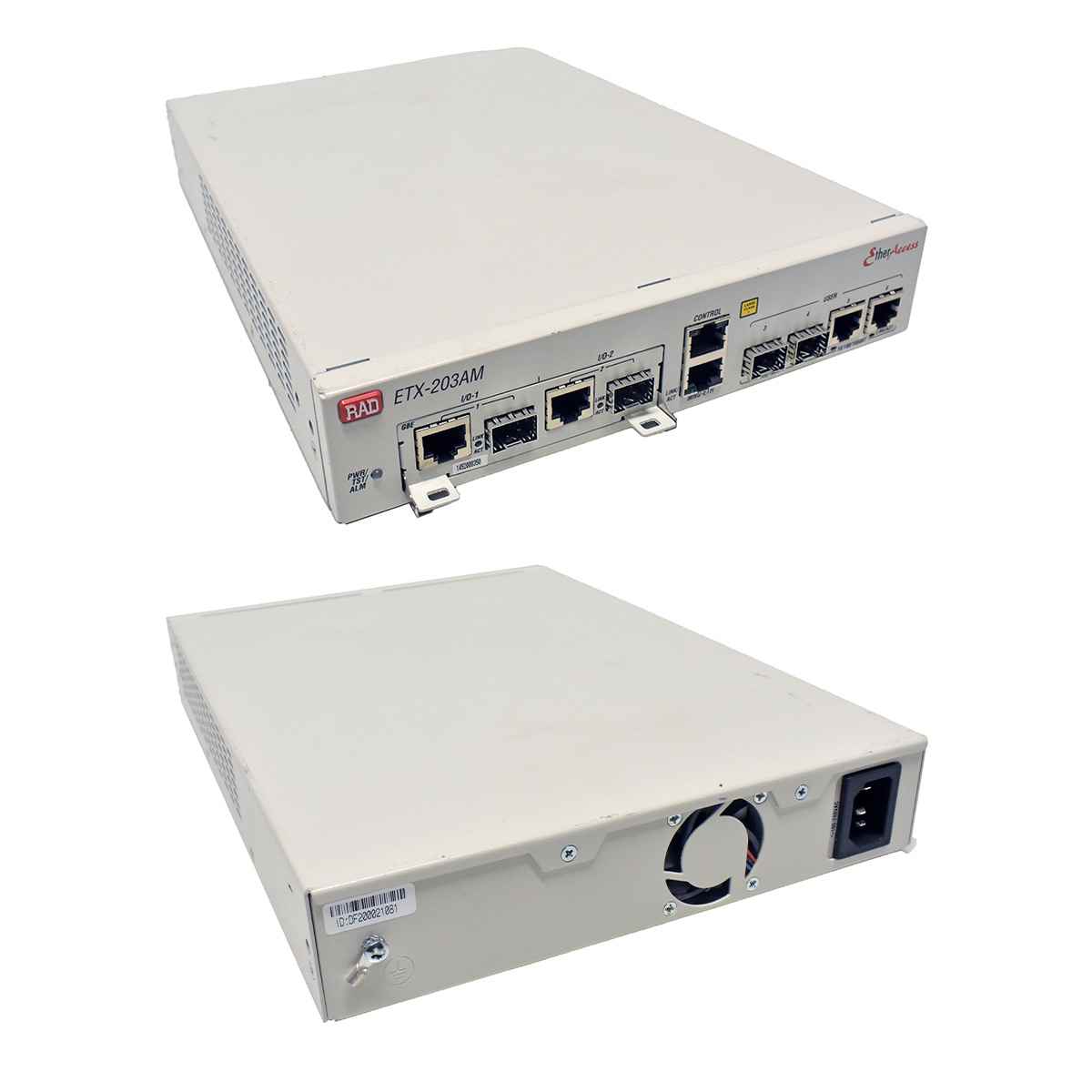 RAD ETX-203AM Universal Carrier Ethernet Demarcation Device +Module AIO-2GBE