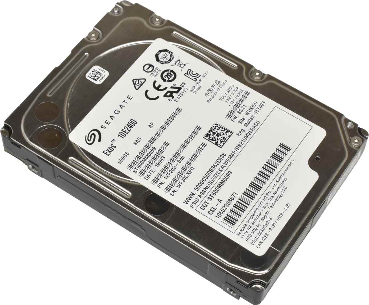 Seagate 600GB 2.5" 10K SAS HDD Festplatte ST600MM0099 1XF203-040