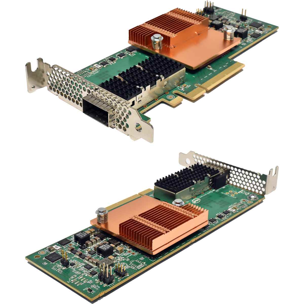 Intel J12507-012 RMN-100HFA018 Single Port 100G QSFP28 PCIe x8 Omni Path HFA Intel J12507-012 RMN-100HFA018 Single Port 100G QSFP28 PCIe x8 Omni Path HFA