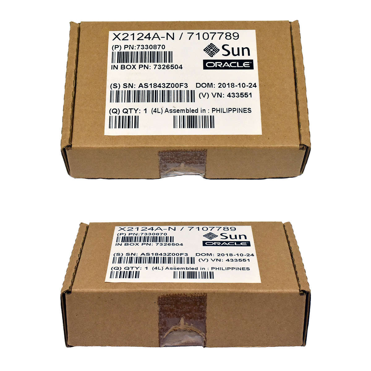 Sun-Oracle-7330870-7326504-X2124A-N-10G-40G-850nm-006.jpg Sun Oracle 7330870 7326504 X2124A-N 10G/40G 850nm 150m QSFP+ Transceiver NEW NEU