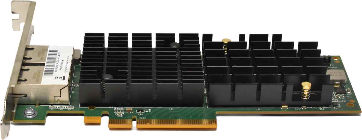 Fujitsu 10GbE Dual-Port Netzwerkadapter PCIe RJ45 A3C40185854 OCe14102B-NT-F FP