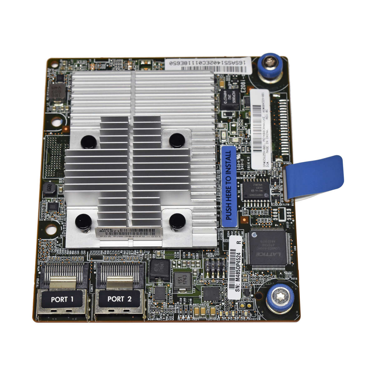 HP-Smart-Array-E208i-a-12Gb-s-SAS-SATA-6Gb-s-AROC-002.jpg HP Smart Array E208i-a 12Gb/s SAS SATA 6Gb/s AROC 8-CH RAID Controller DL360 DL380 G10 836259-001
