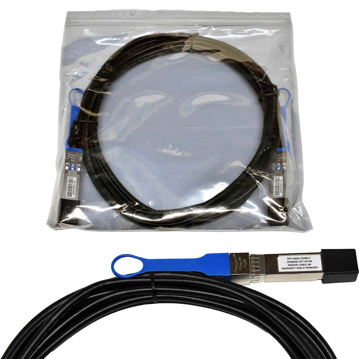 Cisco SFP-H25G-CU3M-C 3m 25G SFP28 - SFP28 Passive Copper Cable NEW NEU Cisco SFP-H25G-CU3M-C 3m 25G SFP28 - SFP28 Passive Copper Cable NEW NEU