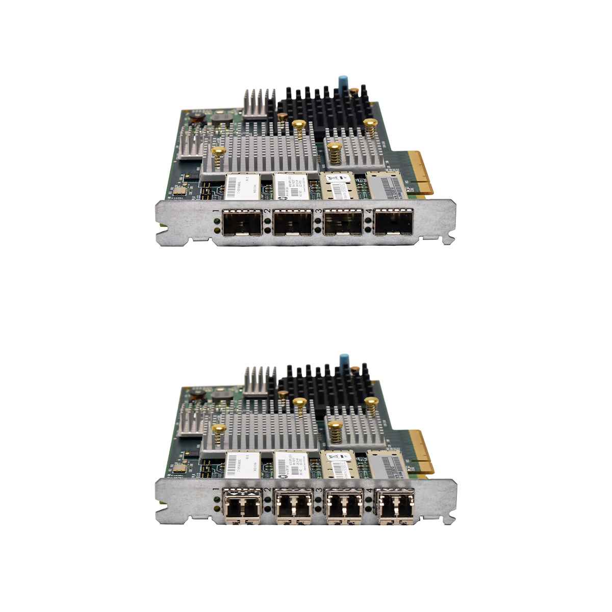 HP Emulex LPE12004 Quad-Port 8Gb PCIe x8 FC Server Adapter PN 5697-2043 +4x SFP+ HP Emulex LPE12004 Quad-Port 8Gb PCIe x8 FC Server Adapter PN 5697-2043 +4x SFP+