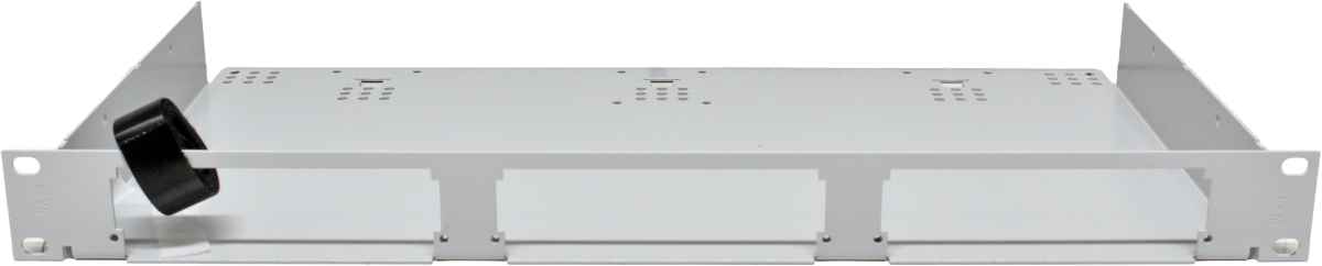 R&M 804258 1HE Modularpanel 36 3x7TE grau leer +Srew Set NEW NEU