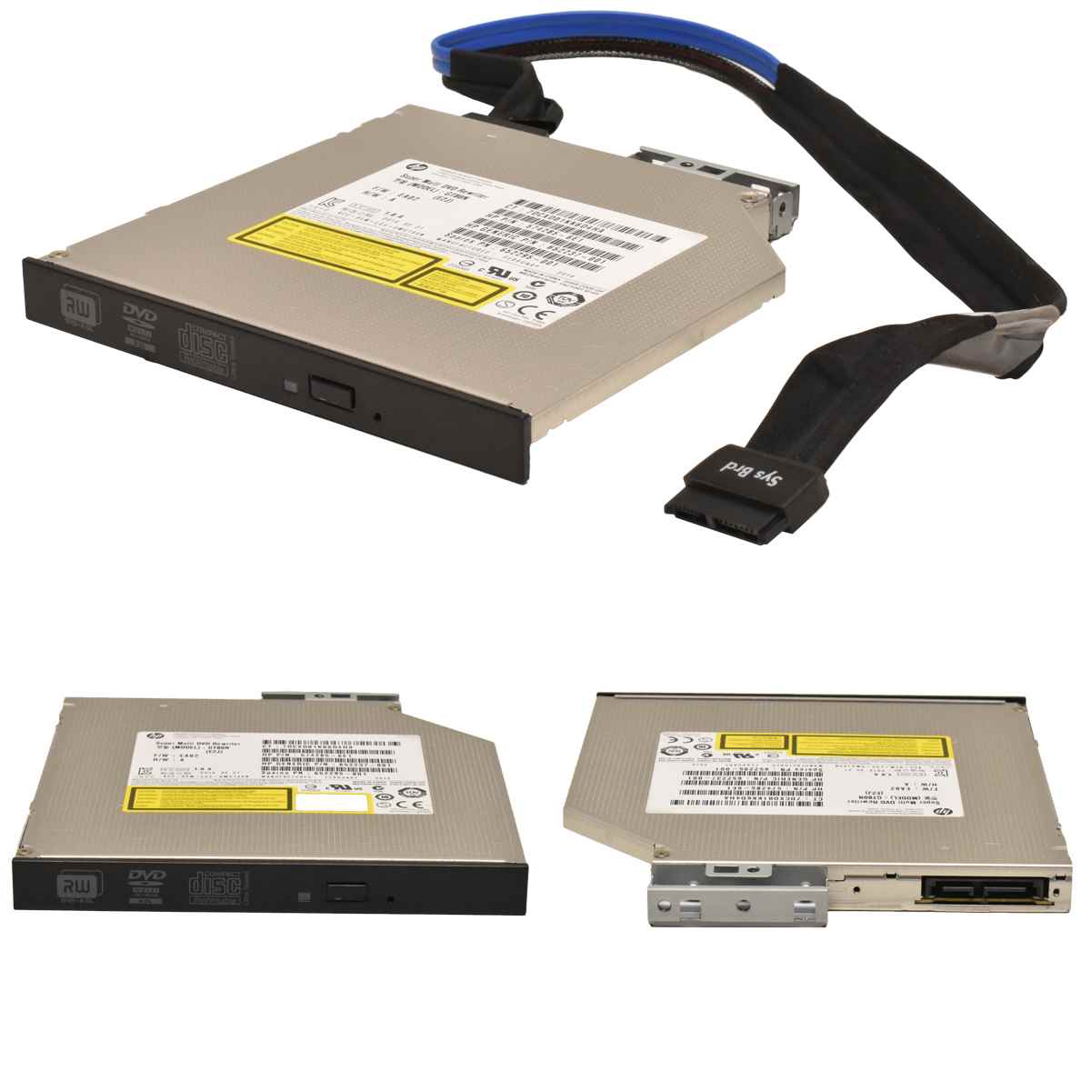 HP GT80N Super Multi DVD Rewriter + HP SATA Cable DL380E DL380P G8 HP P/N 574285-6E1 SP#652295-001 HP GT80N Super Multi DVD Rewriter + HP SATA Cable DL380E DL380P G8 HP P/N 574285-6E1 SP#652295-001