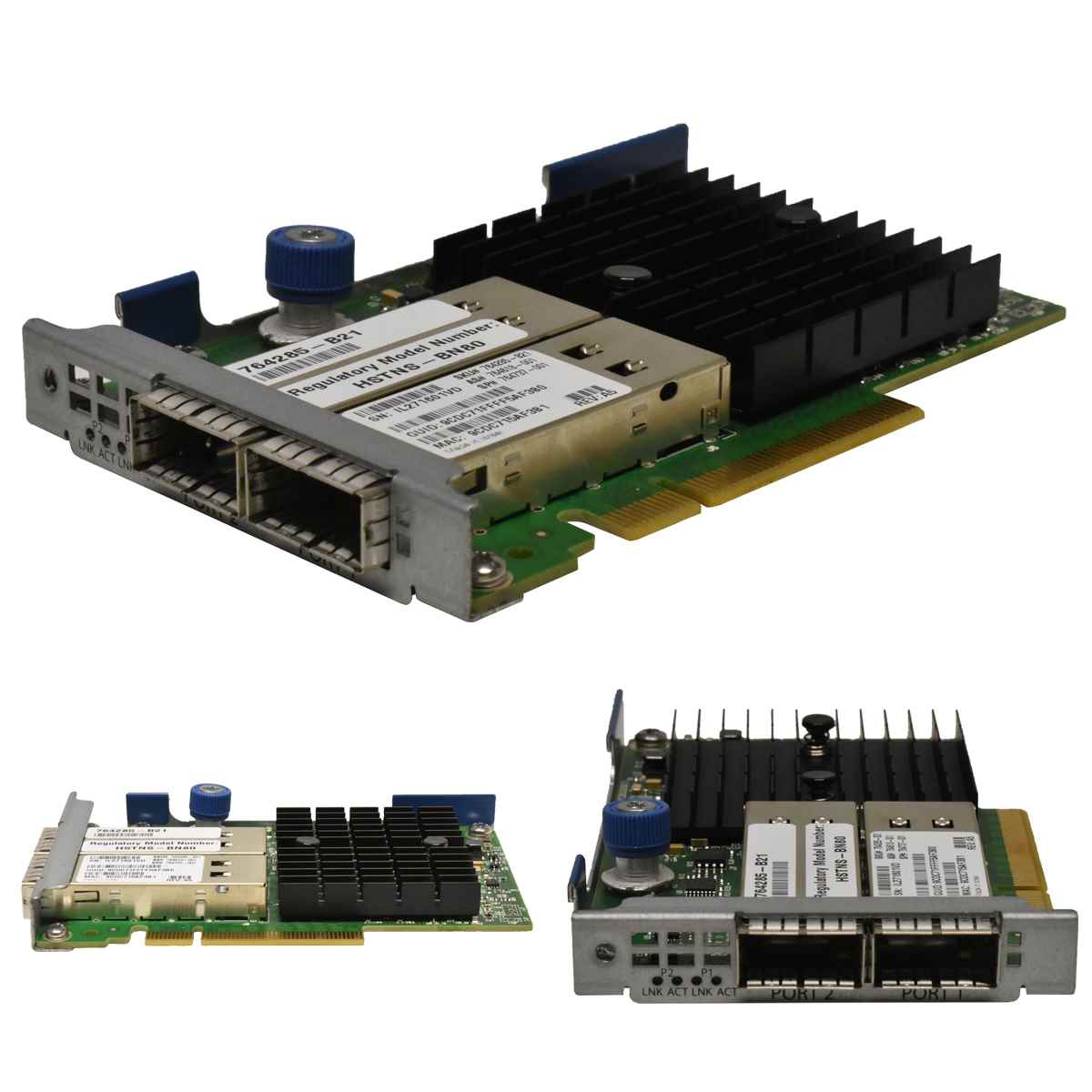 HP 544+FLR-QSFP InfiniBand FDR Ethernet Netzwerkkarte 10Gb/40Gb 764285-B21 764737-001 LP HP 544+FLR-QSFP InfiniBand FDR Ethernet Netzwerkkarte 10Gb/40Gb 764285-B21 764737-001 LP