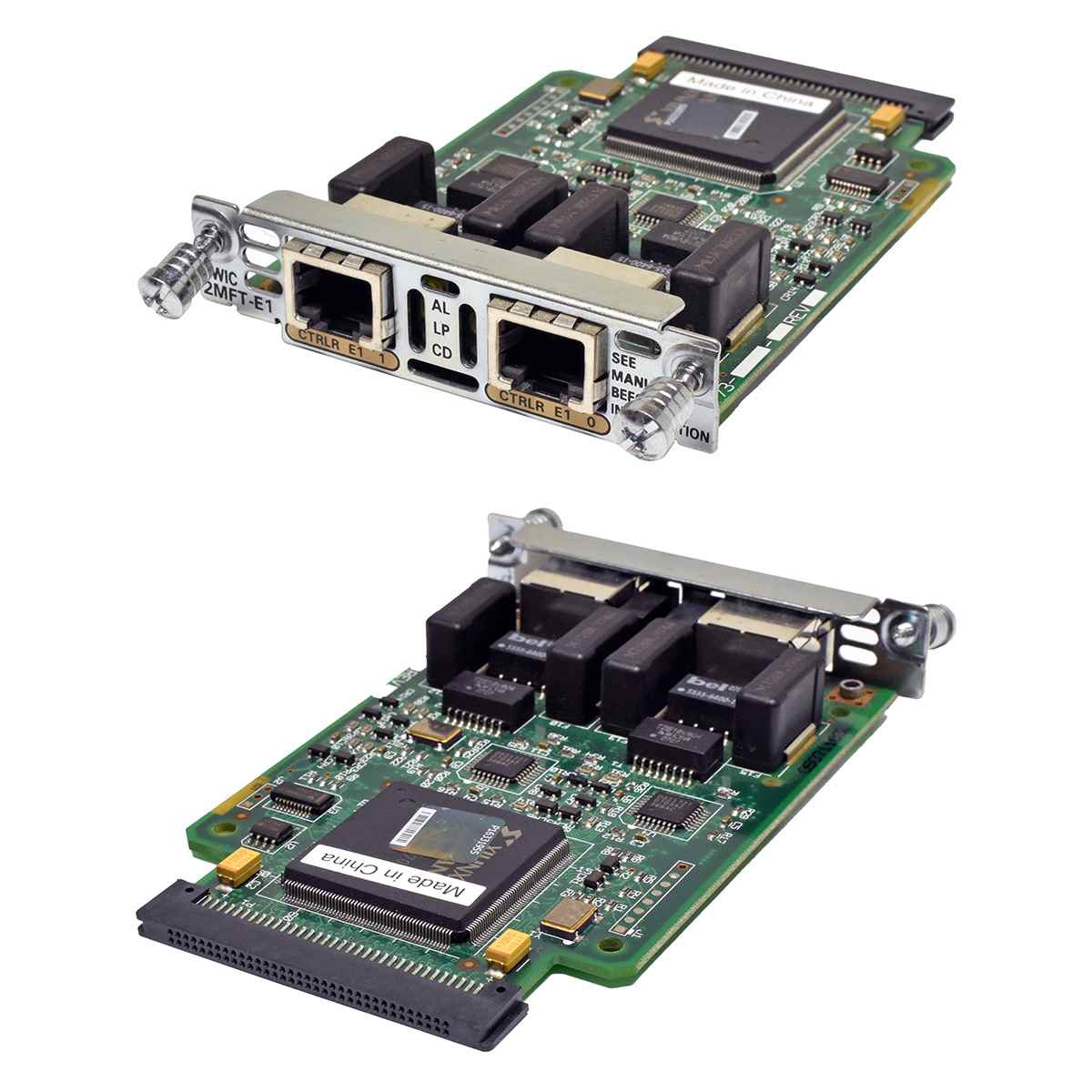 Cisco VWIC-2MFT-E1 2-Port Multiflex Voice/WAN Interface Card 800-04479-04 73-3663-04 Cisco VWIC-2MFT-E1 2-Port Multiflex Voice/WAN Card 800-04479-03 D0 73-3663-03 D0
