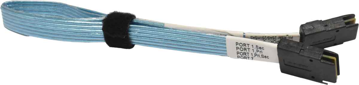 HP Mini SAS Kabel 2x SFF-8087 35cm für DL380 G10 869802-001 875093-001