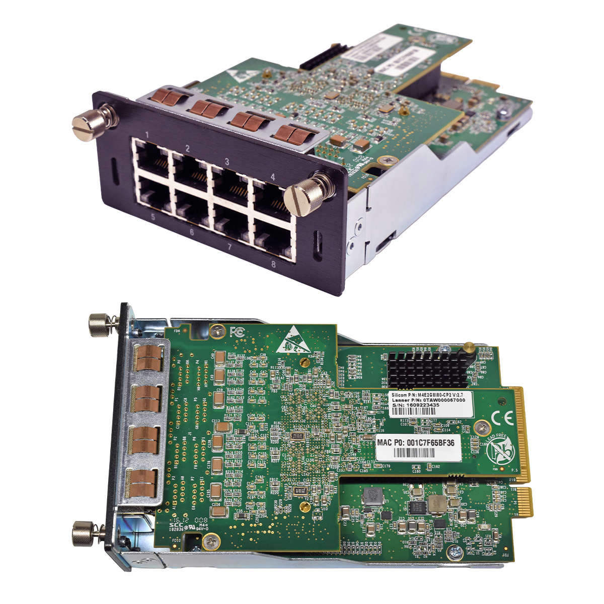 CheckPoint M4E2G8I80-CP2 8-Port RJ-45 GE Network Interface Module