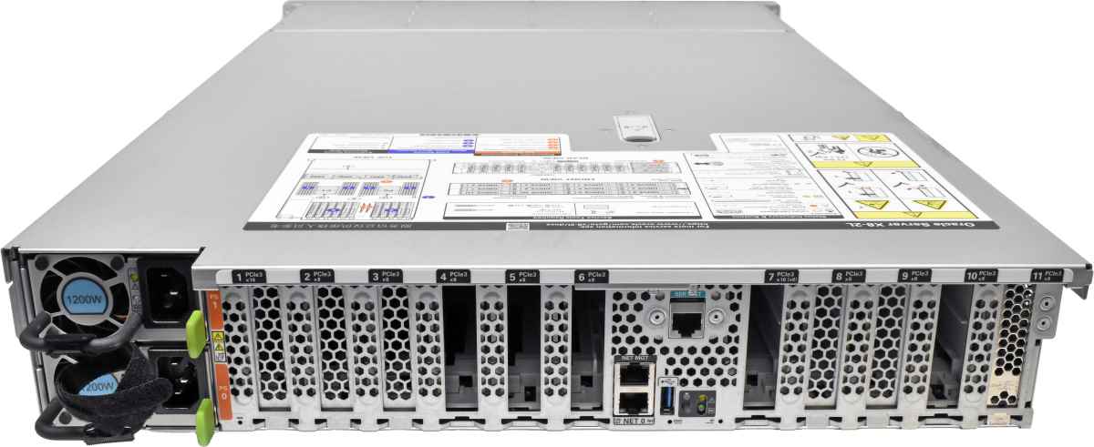 Sun Oracle X8-2L Rack Server no CPU no PC4 RAM 2x HS 12x LFF 3,5 ohne HDD SAS9361-16i