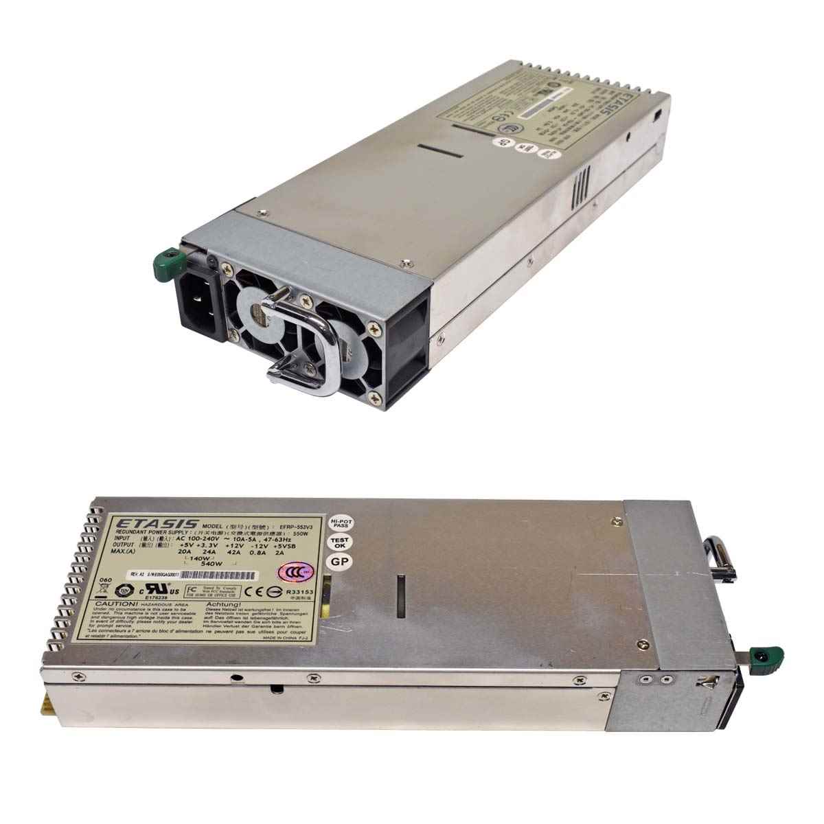Etasis 550W Power Supply Netzteil EFRP-553V3 für Etasis Server NF290D2 NF5220 Etasis 550W Power Supply Netzteil EFRP-553V3 für Etasis Server NF290D2 NF5220