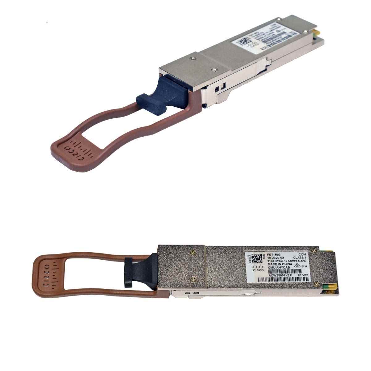 Cisco FET-40G - Fabric Extender - 4 Lanes 850nm MMF 40GB Transceiver Module 10-2920-02