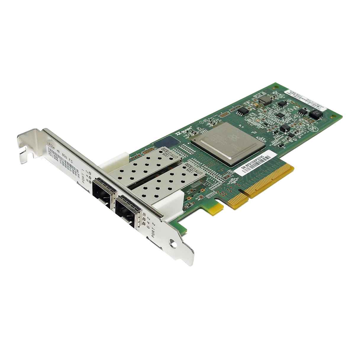 QLogic IBM QLE8142-IBMX FC Dual-Port 10Gb PCIe x8 Network Adapter 00Y3274 QLogic QLE2562-SUN FC Dual-Port 8 Gb PCI-E x8 Network Adapter PN 371-4325-01 FP