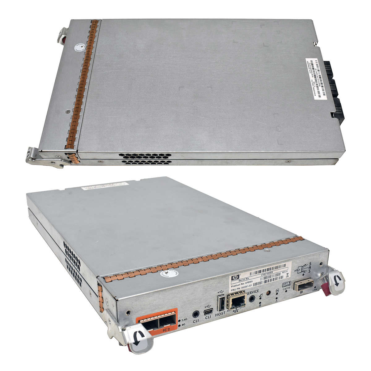 HP-Storage-Works-P2000-G3-AP836A-8GB-Controller-59-005.jpg HP Storage Works P2000 G3 AP836A 8GB Controller 592261-001 inkl. 8GB CompactFlash