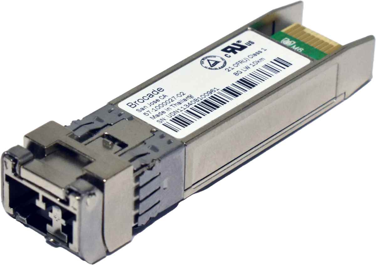 Brocade 57-1000027-02 SFP+ 8GB LW 10km 1310nm Transceiver Module Brocade 57-1000027-02 SFP+ 8GB LW 10km 1310nm Transceiver Module