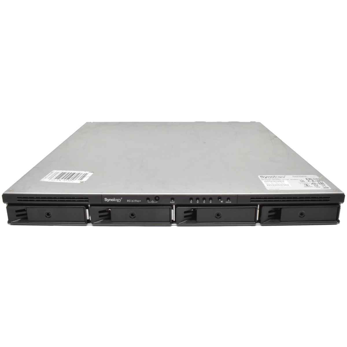 Synology RS1619xs+ NAS Rack Station Intel D-1527 QC 2,2 GHz CPU 8GB PC4 4x LFF Synology RS1619xs+ NAS Rack Station Intel D-1527 QC 2,2 GHz CPU 8GB PC4 4x LFF