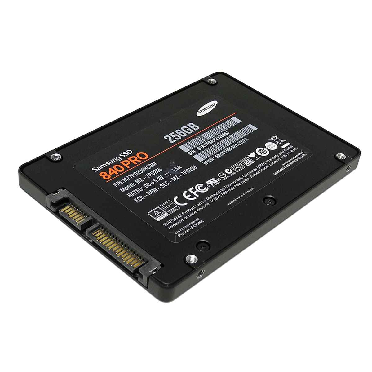 Samsung 840PRO 256GB 2.5" 6Gbps SATA SSD MZ-7PD256 MZ7PD256HCGM