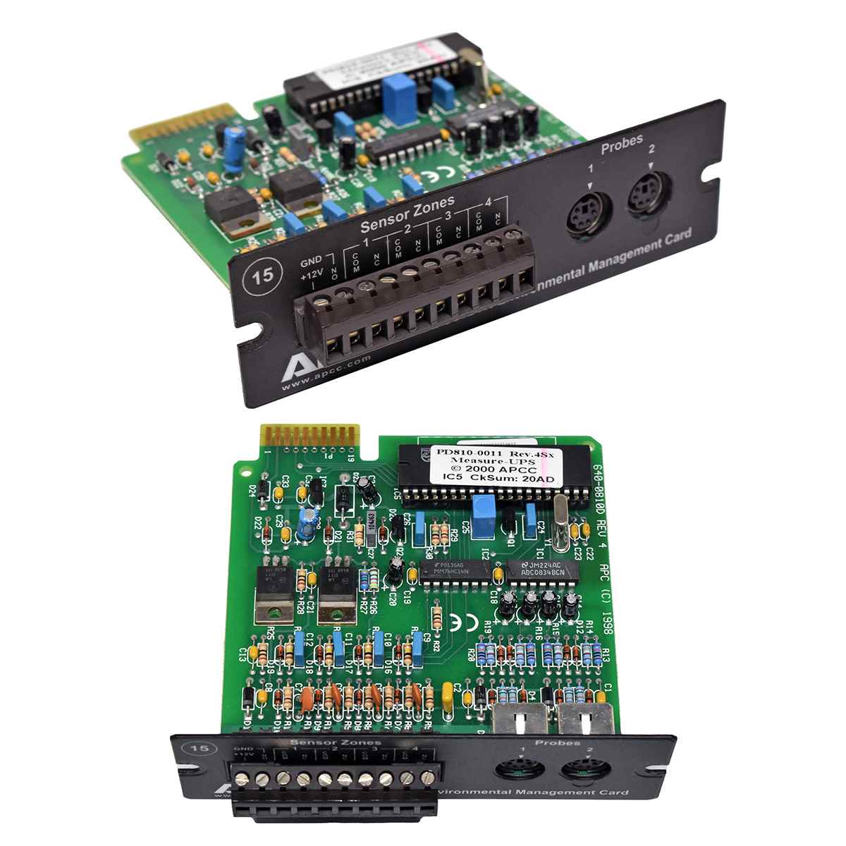 APC AP9612TH Environmental Management Card 640-0810D Rev 4