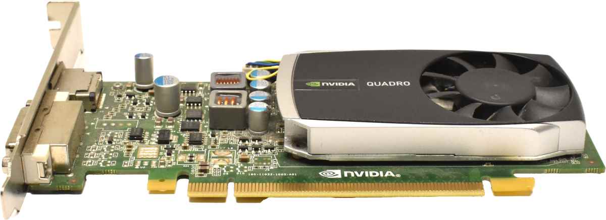 Dell Nvidia Quadro 600 Grafikkarte 1GB DDR3 PCIe 2.1 x16 0PWG0F FP