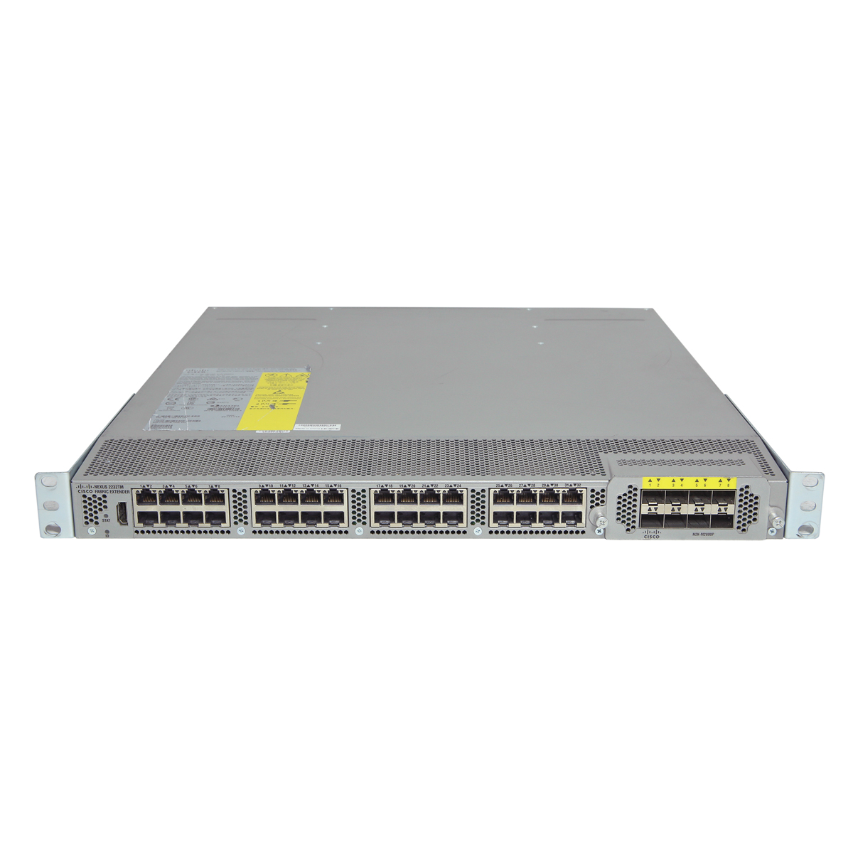Cisco Nexus N2K-C2232TM-10GE 68-4168-03 /04 32-Port 10GE +Module N2K-M2800P grey PSUs Cisco Nexus N2K-C2232TM-10GE 68-4168-03 /04 32-Port 10GE +Module N2K-M2800P grey PSUs