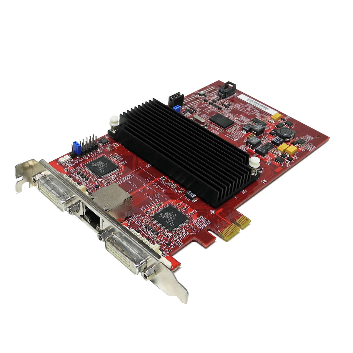 DELL-FX100-1x-RJ45-2x-DVI-Ports-PCIe-x1-Remote-Man-001.jpg DELL FX100 1x RJ45 2x DVI Ports PCIe x1 Remote Management Card Precision R5500 T5600 0WHKJK