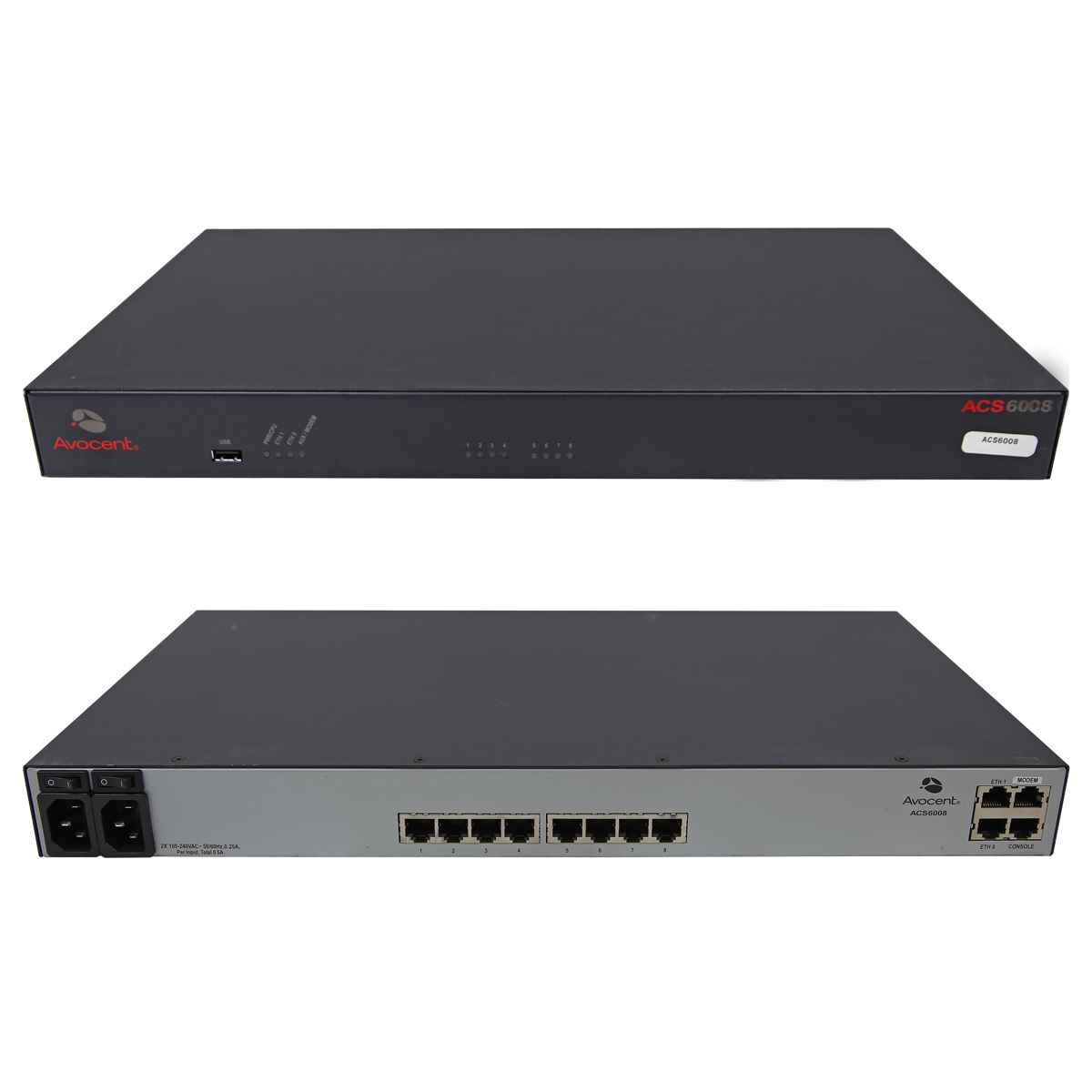Avocent ACS6008 8-Port Advanced Console Server 520-355-502 Avocent ACS6008 8-Port Advanced Console Server 520-355-502